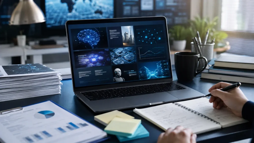 Technology editor researching AI news, tools and industry developments