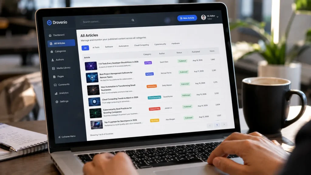 Drovenio technology platform