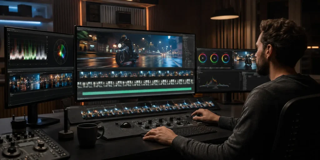 AI frame interpolation converting low-frame-rate video into smoother motion